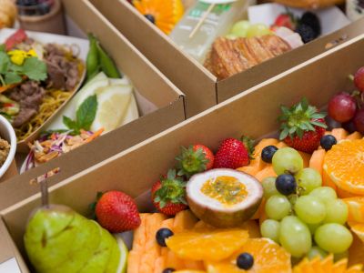 Breakfast Lunch Teatime Food Boxes